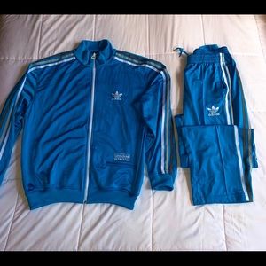 Adidas ultra star royal blue tracksuit